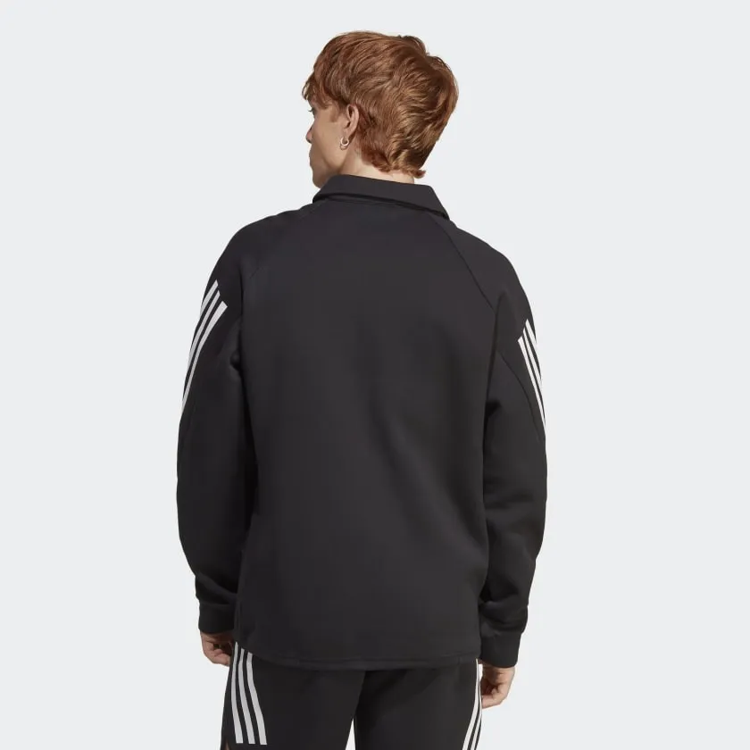 Adidas FUTURE ICONS 3-STRIPES COACHES JACKET - Mens - Black