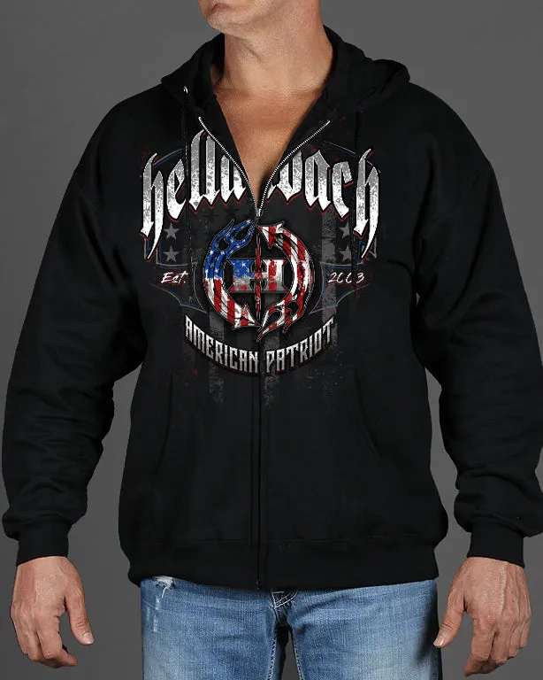 American Patriot Zip-Up Hoodie