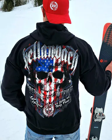 American Patriot Zip-Up Hoodie