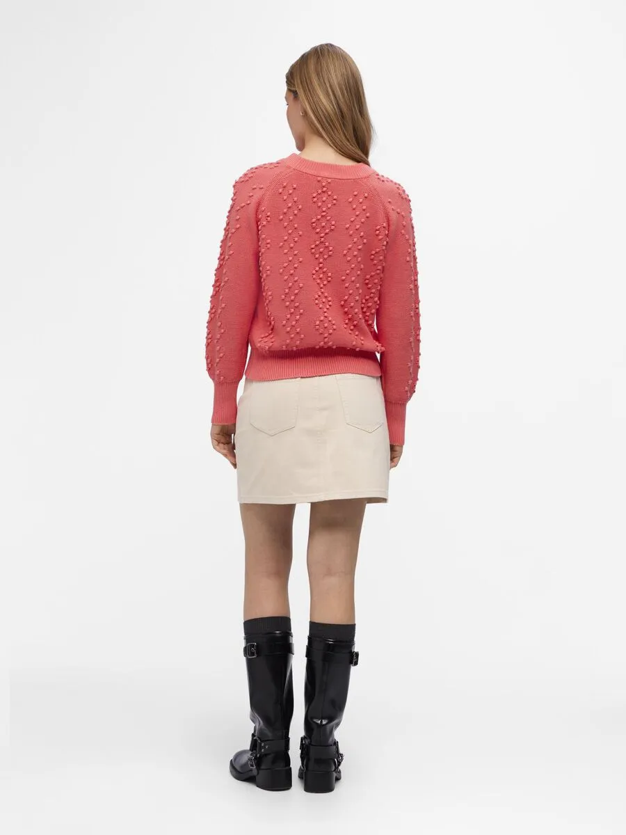 ANNA KNIT JUMPER (PEACH)