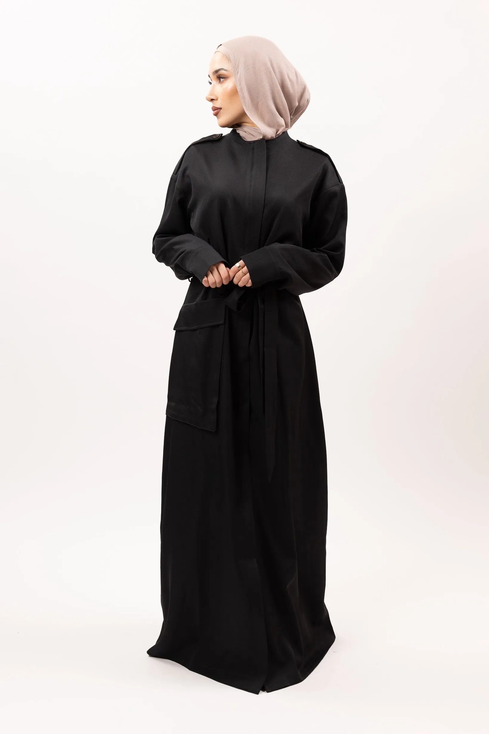 Aylene Single Pocket Abaya