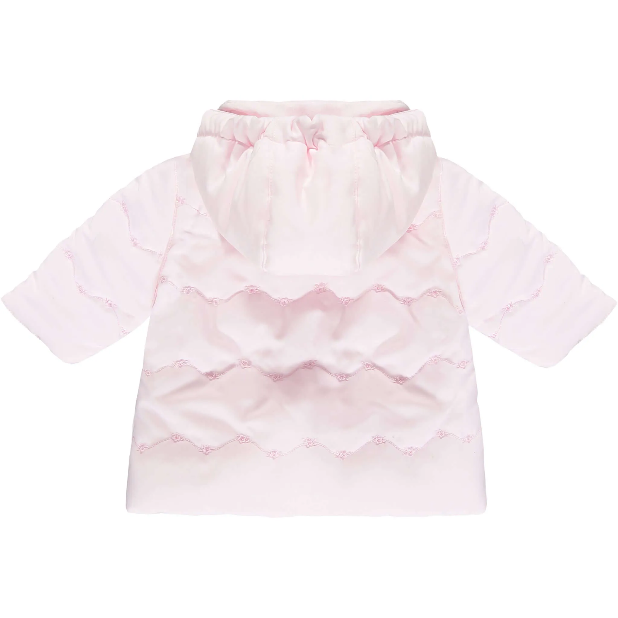 Baby Girls Pink Bow Jacket