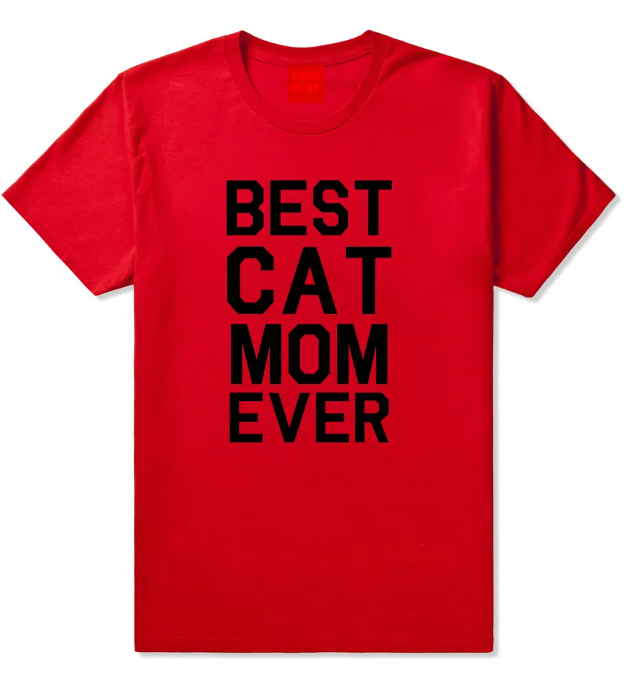 Best Cat Mom Ever Mens T-Shirt