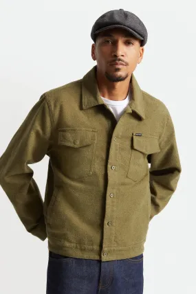 Bowery Trucker Jacket - Military Olive