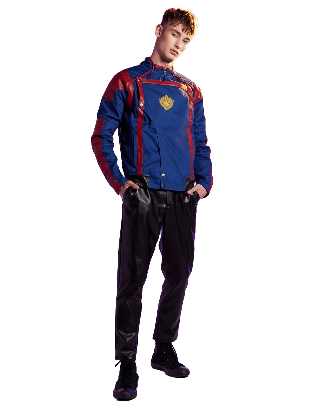 Brand New Star Lord Blue Chris Pratt Jacket from Guardians of the Galaxy Vol. 3