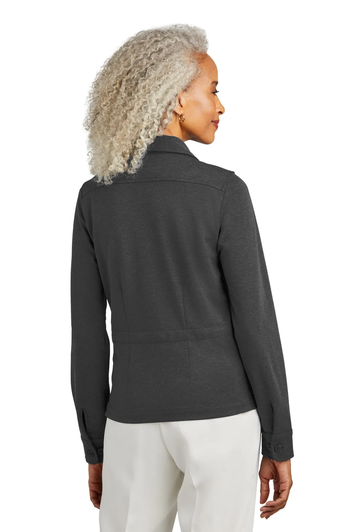 Brooks Brothers Women's Mid-Layer Stretch Button Jacket. BB18205