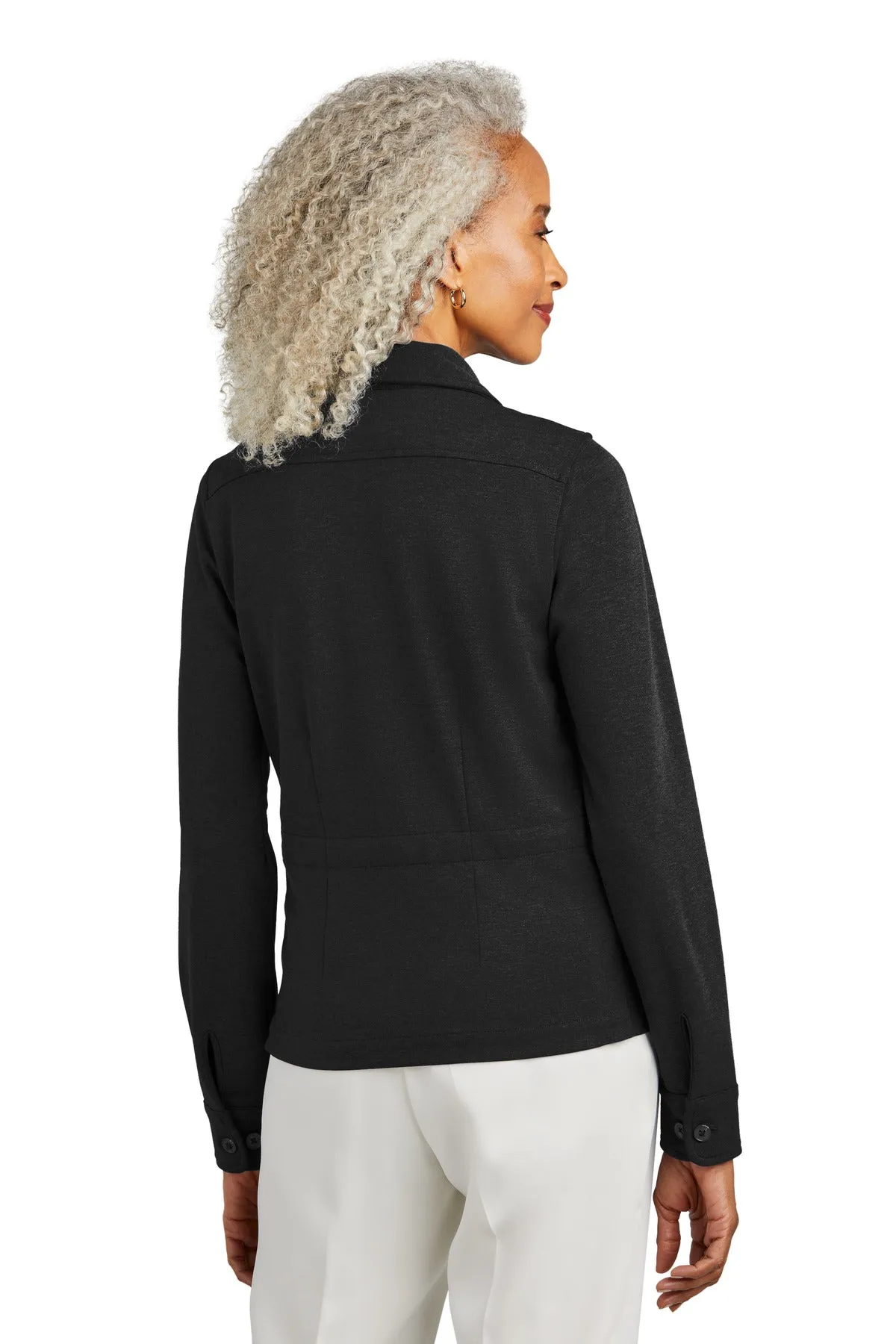 Brooks Brothers Women's Mid-Layer Stretch Button Jacket. BB18205