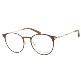 Calvin Klein Jeans Unisex Eyeglasses - Beige Round Frame Clear Lens | CKJ19105A 274