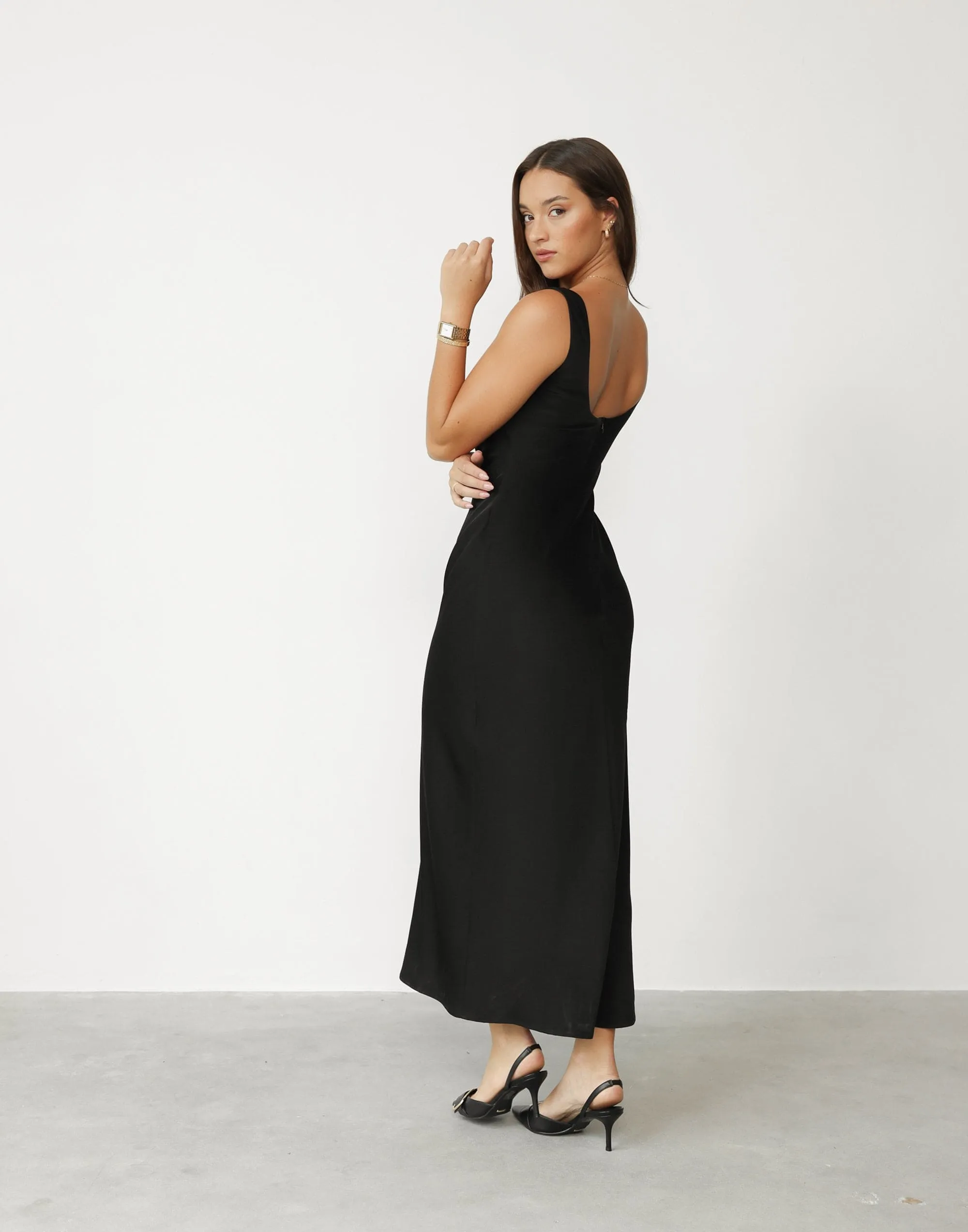 Camillio Maxi Dress (Black)