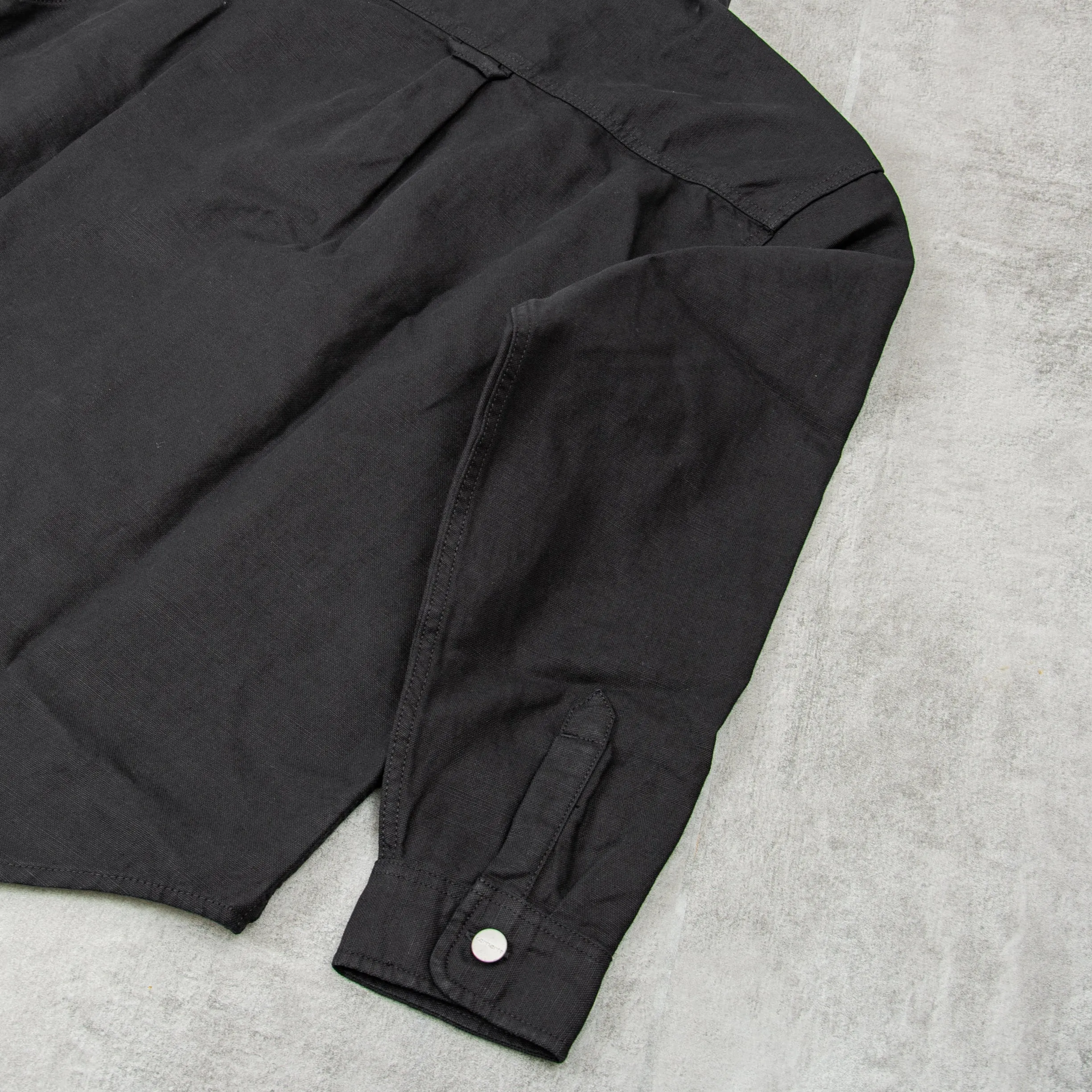 Carhartt WIP Walter Shirt Jac - Black