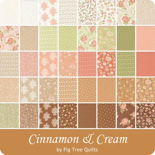 Cinnamon & Cream Layer Cake by Fig Tree & Co for Moda Fabrics