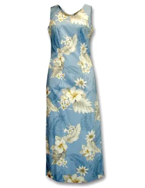 Cocktail Maxi Hawaiian Dress Lanai