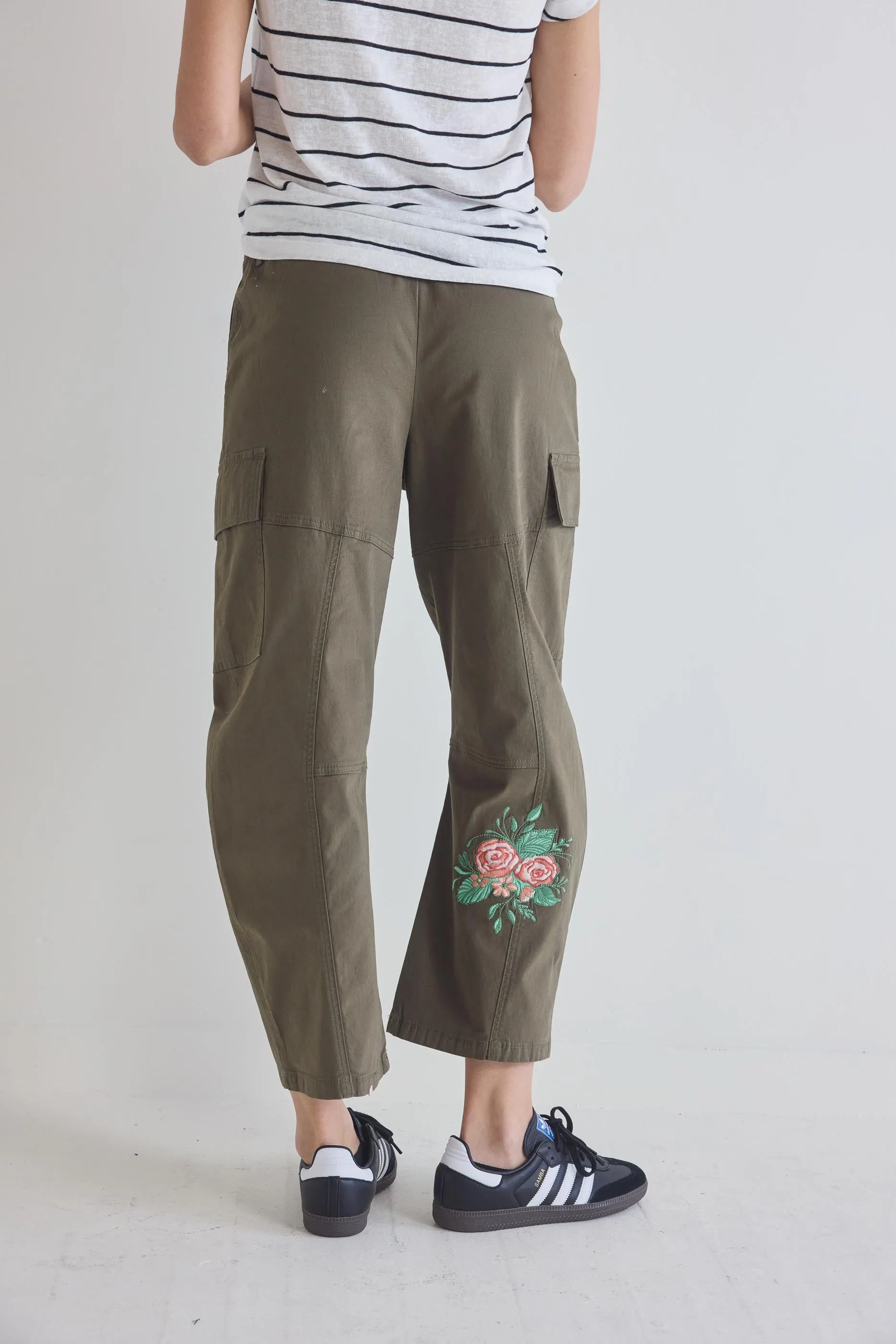 Coming Up Roses New Age Twill Utility Pants