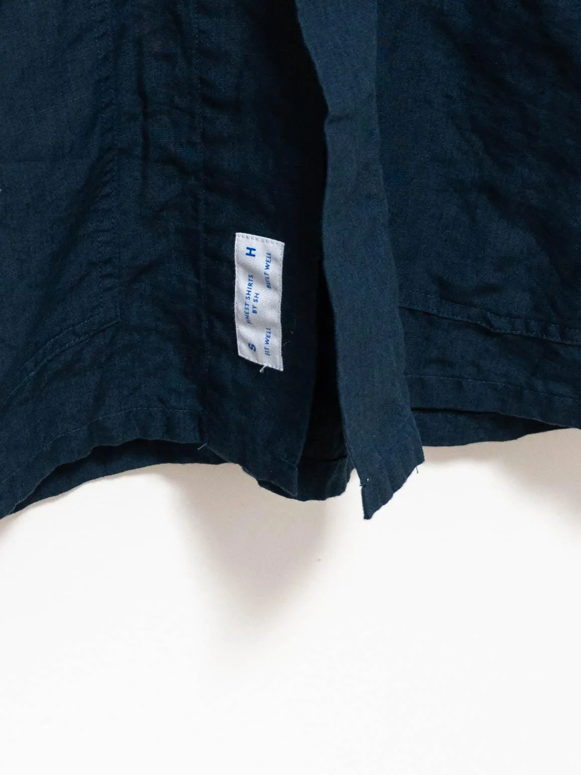 Coverall Shirt - Linen Navy