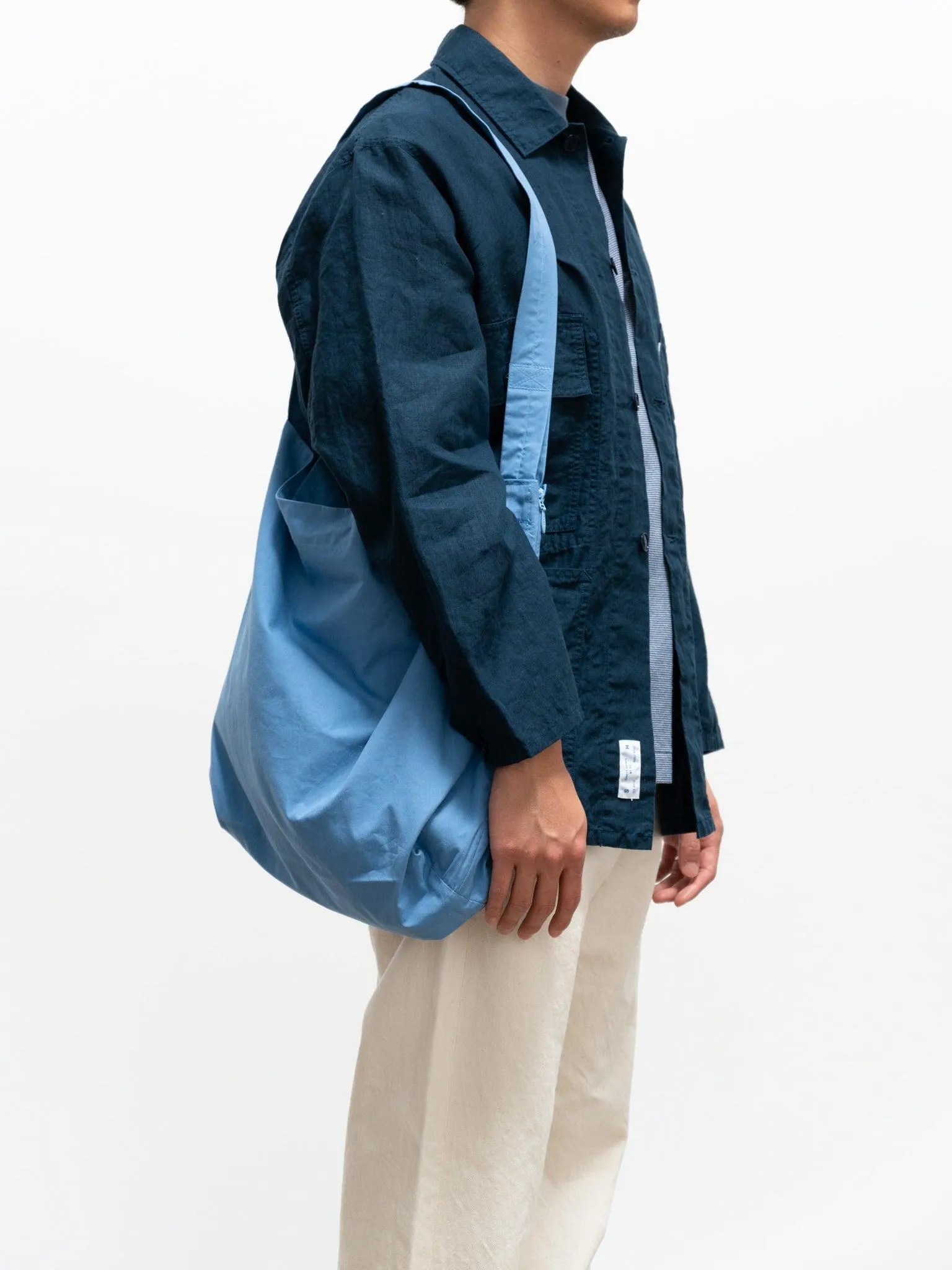 Coverall Shirt - Linen Navy