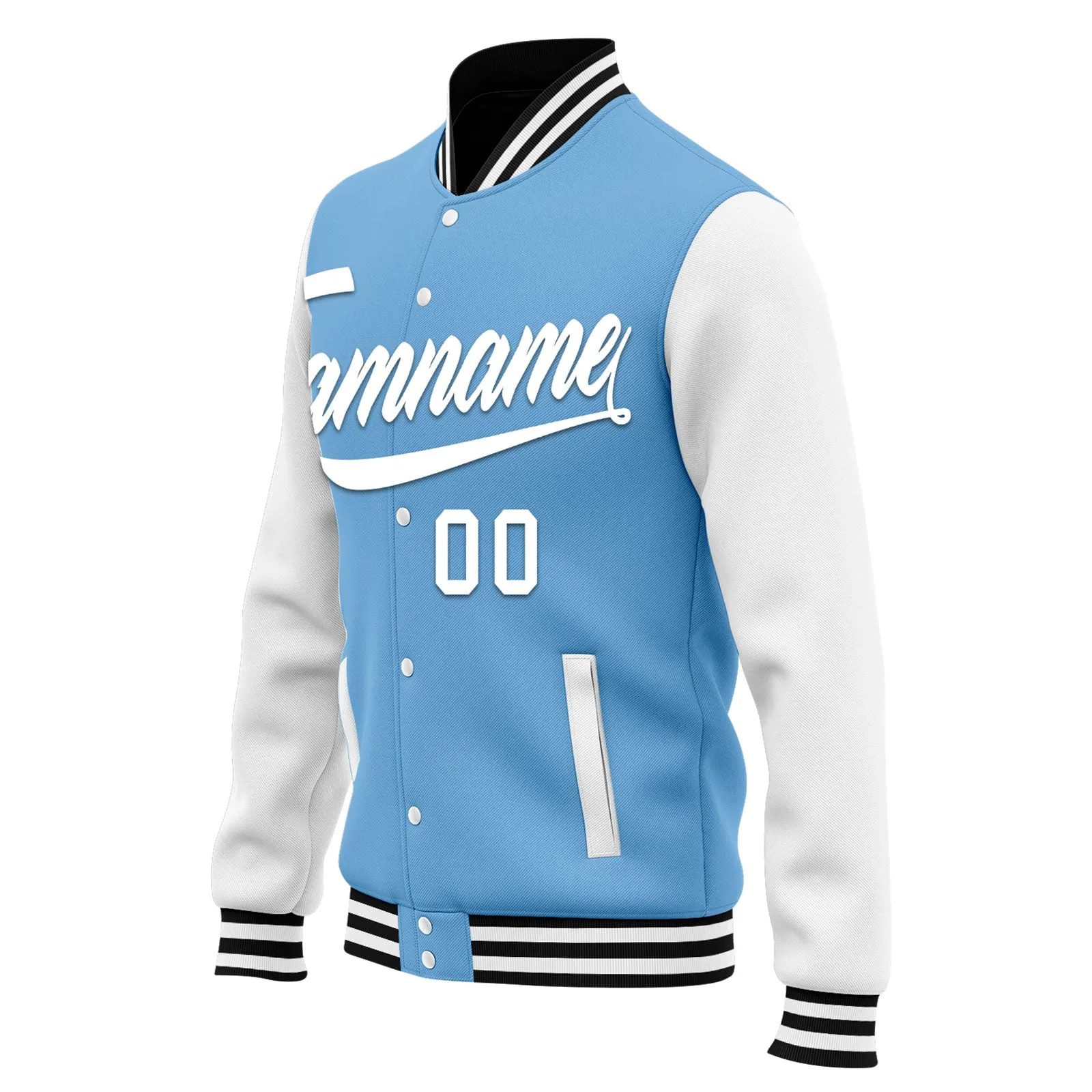 Custom Raglan Sleeves Jacket Bomber Full-Snap Varsity Letterman Personalized Jacket FZ005-D025002-12