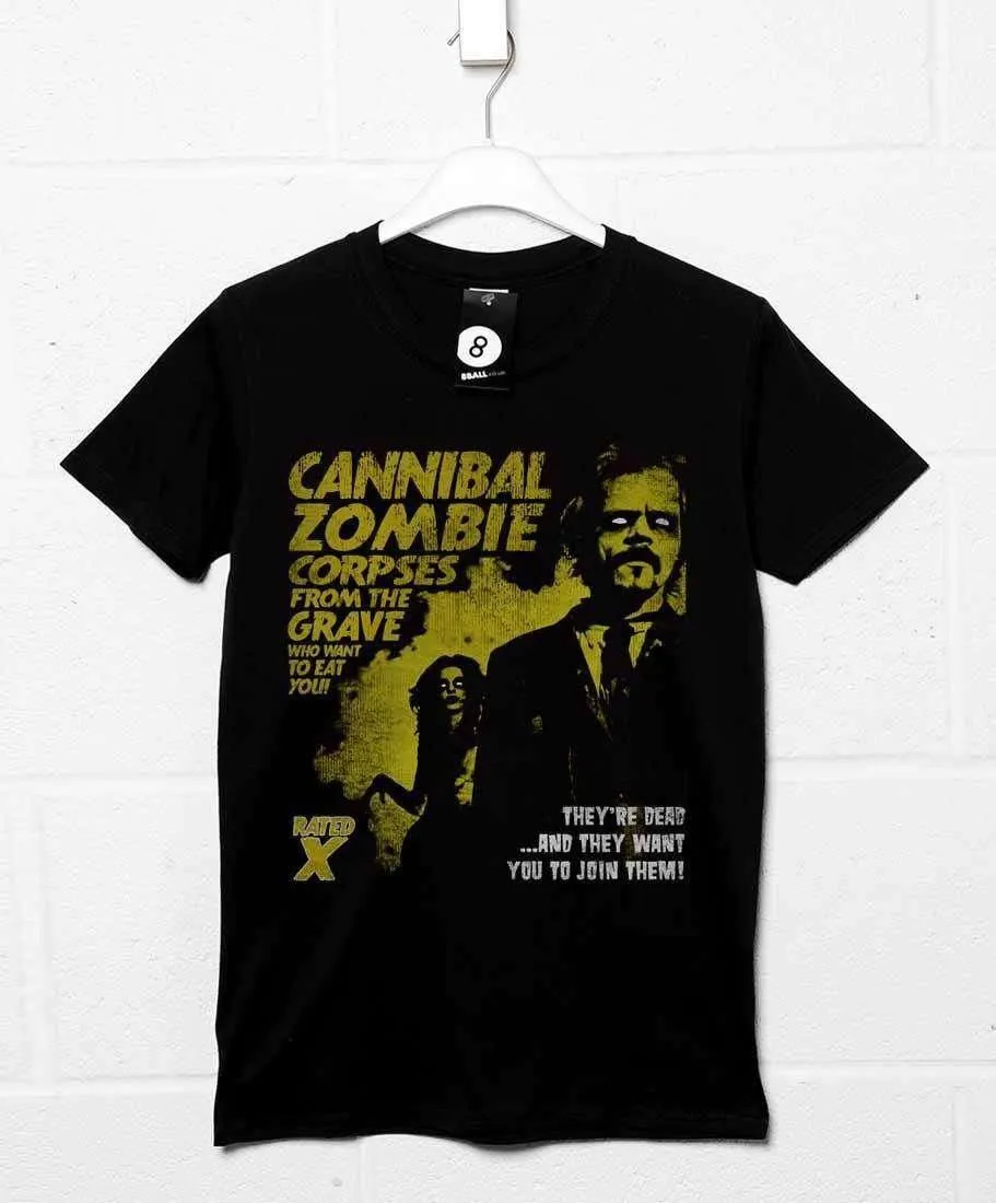 Deathray B Movie Cannibal Zombies T-Shirt