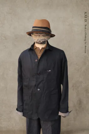 Degas Work Jacket - Japanese Linen - S, M, L, XL