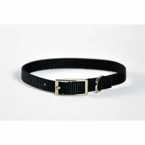 Dog Collar Skinny - 10" Black