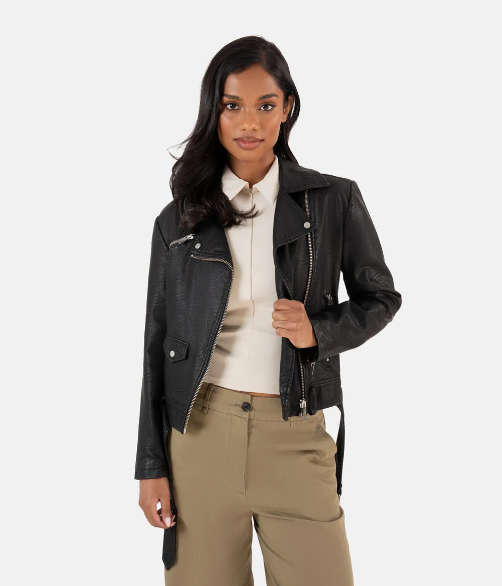 DRADEN Vegan Leather Jacket