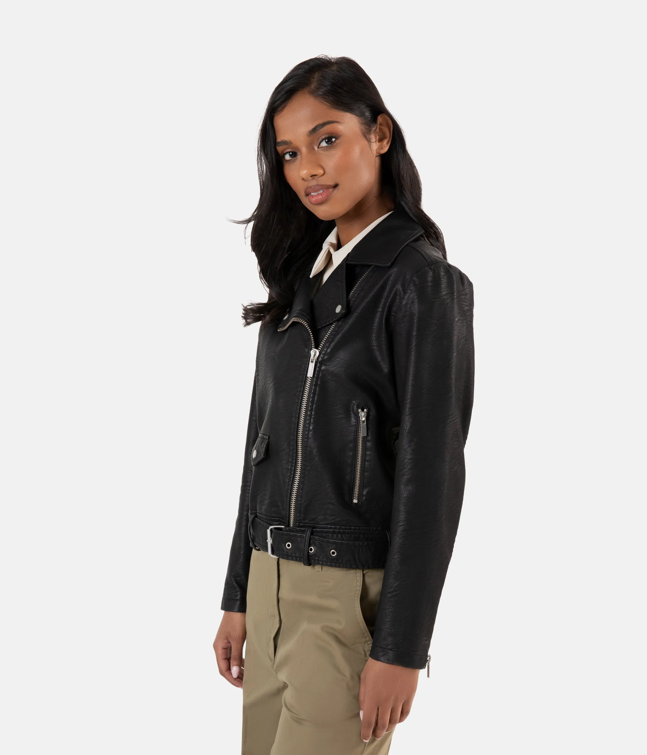 DRADEN Vegan Leather Jacket