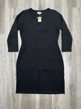 Dress Sweater By Calvin Klein In Black, Size: L