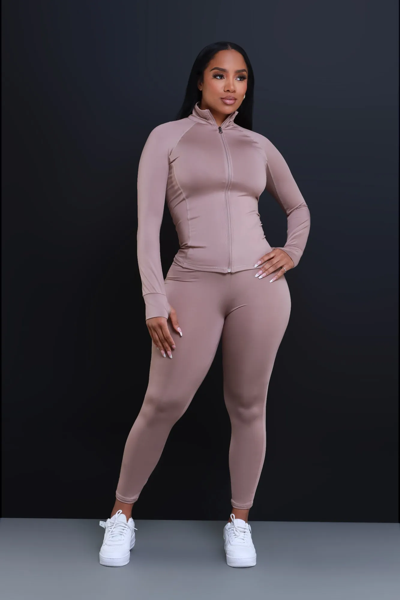 Easy Fit Athletic Set - Mocha