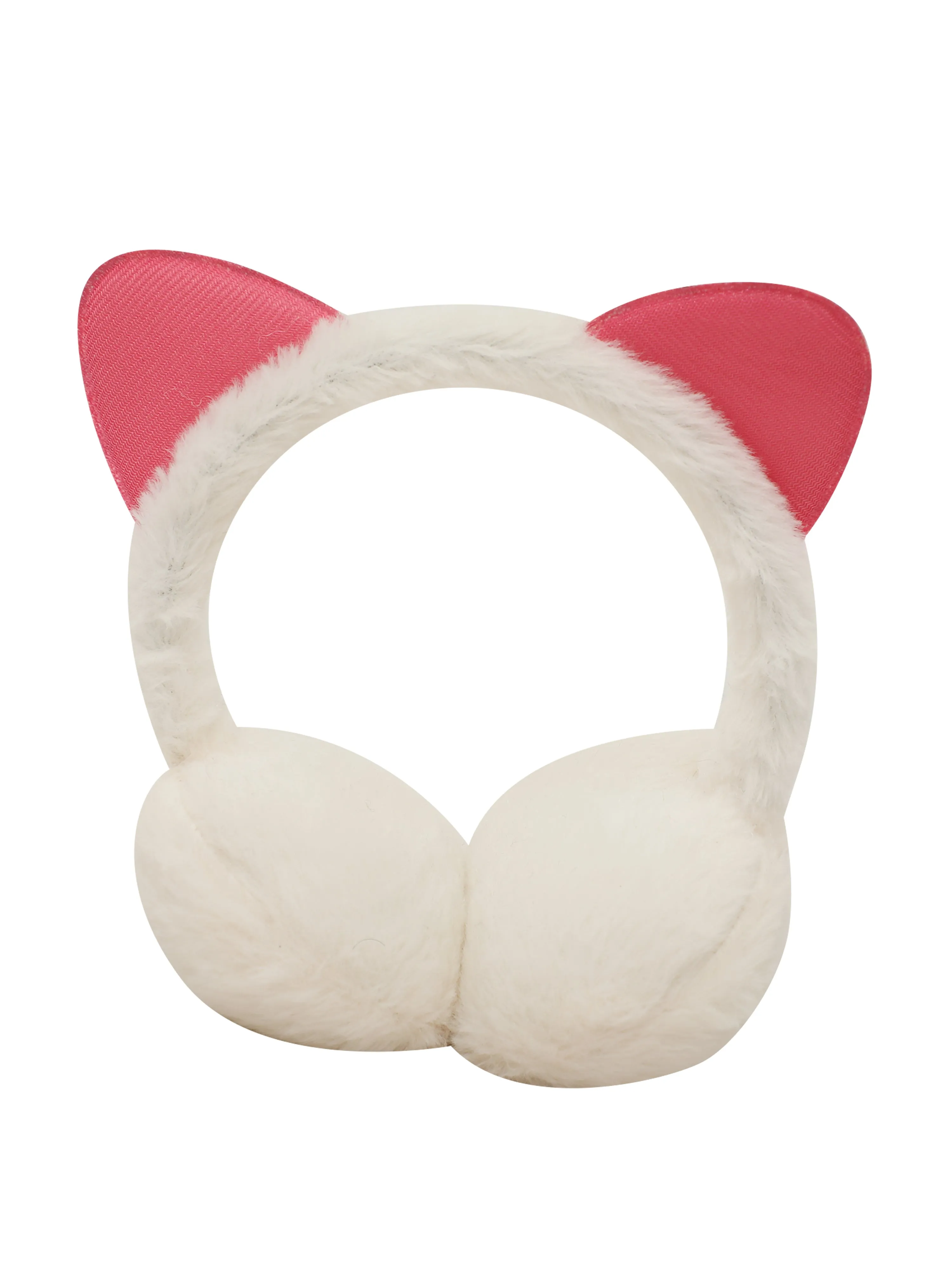 Fabseasons White Winter Ear Muffs for All Ages : Ideal Hair Accessory