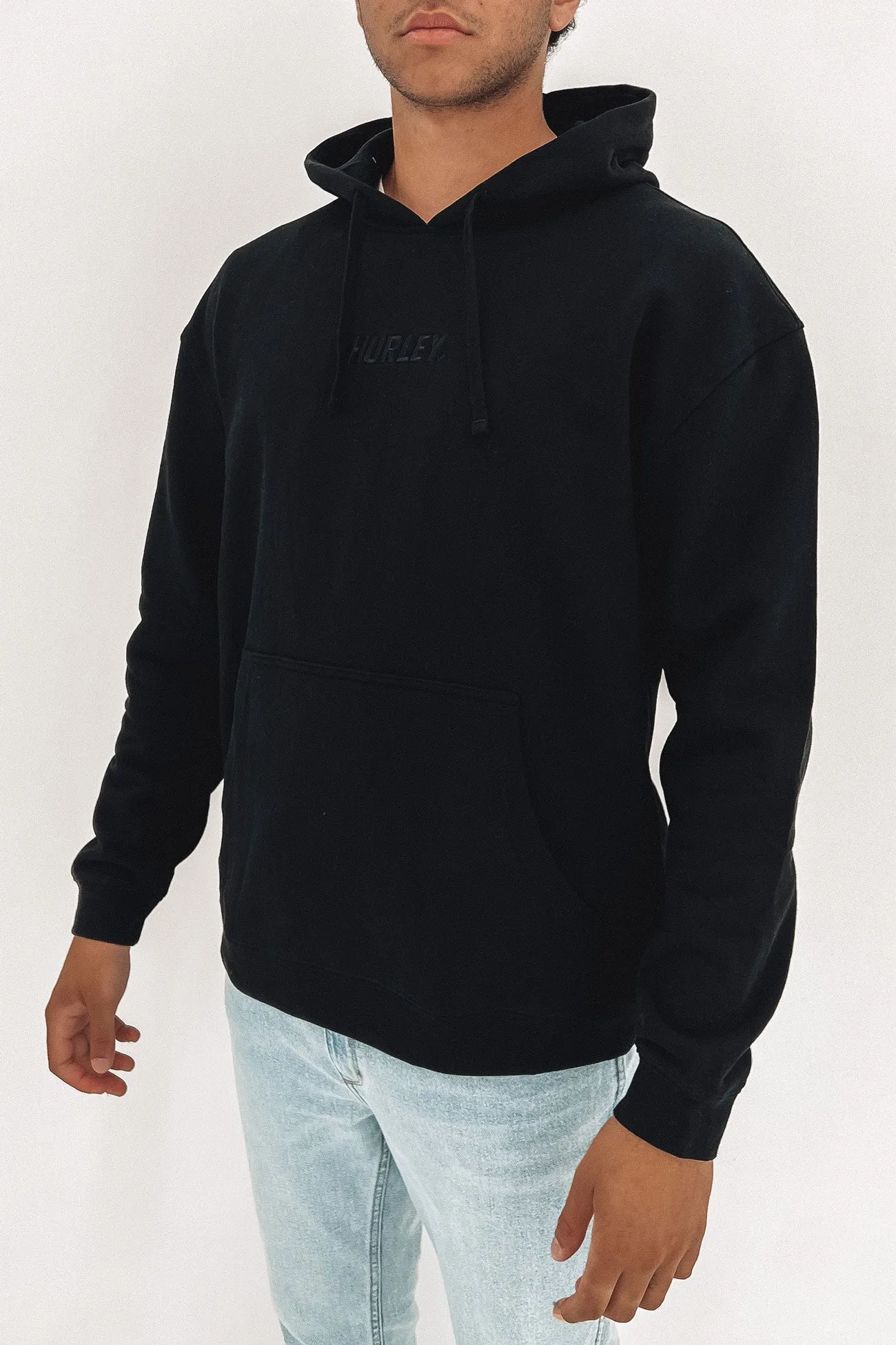 Fastlane Colour Fleece Hoodie Black