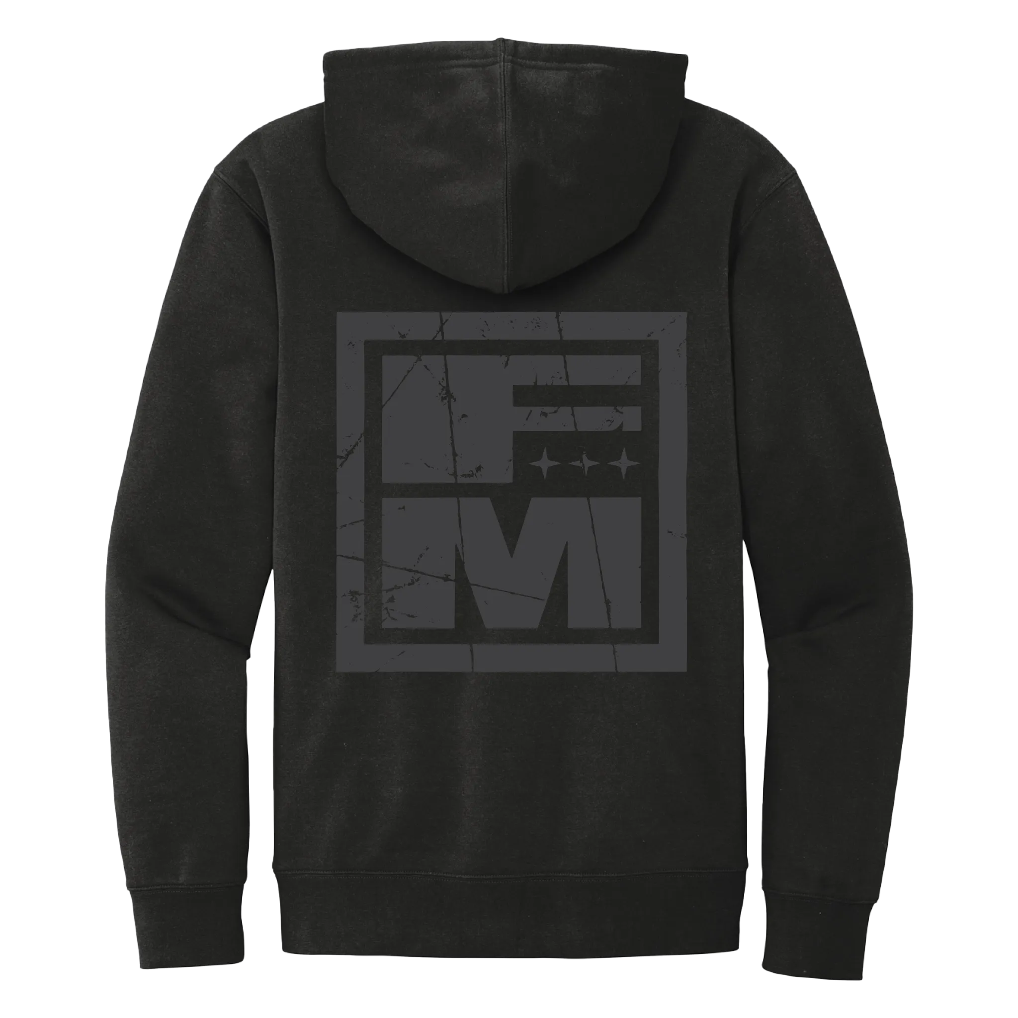 FM Black Pullover Hoodie