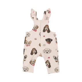 Front Pocket Ruffle Overall | Pretty Puppy Faces