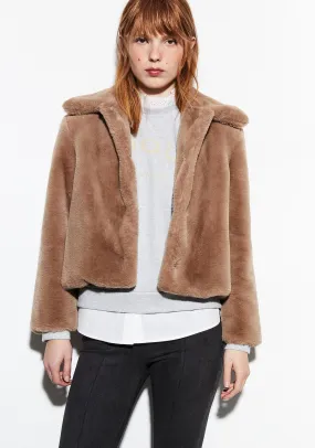 Fur jacket - Taupe