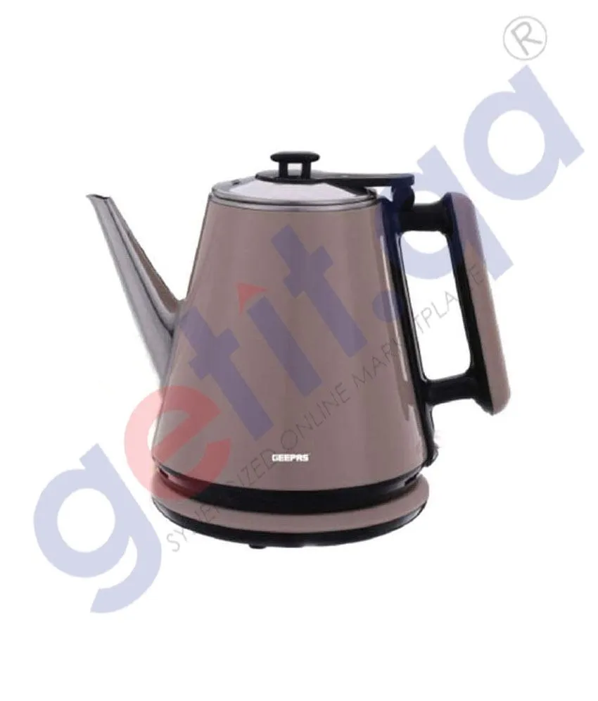 GEEPAS DOUBLE LAYER STAINLESS STEEL KETTLE GK38012