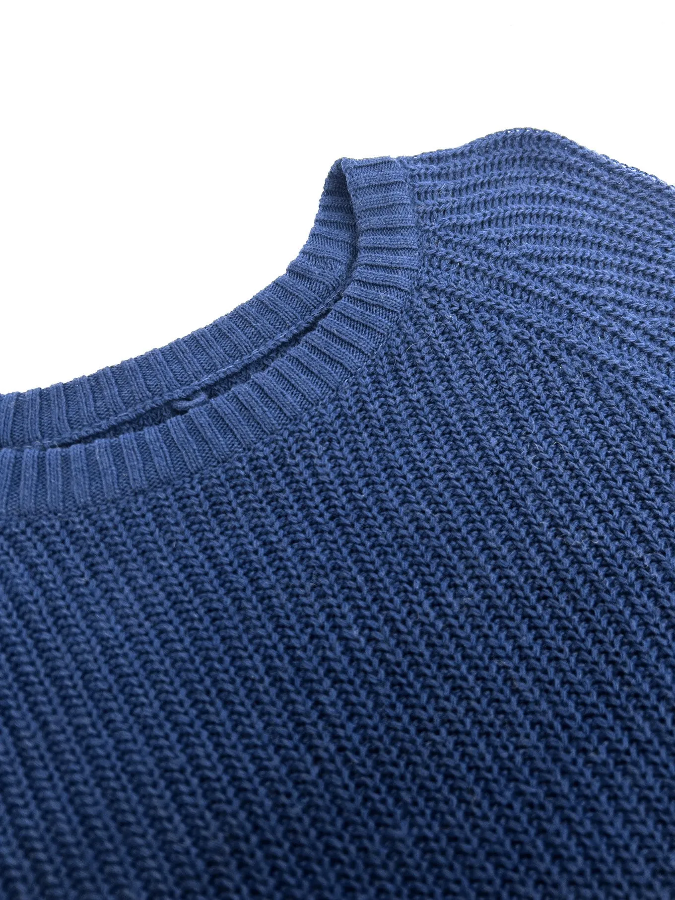 GIOVANNI Wool Blend Jumper - Navy