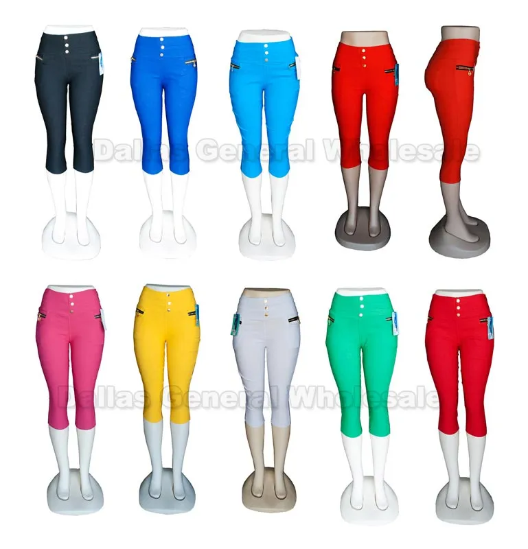 Girls Casual Capris Pants Wholesale