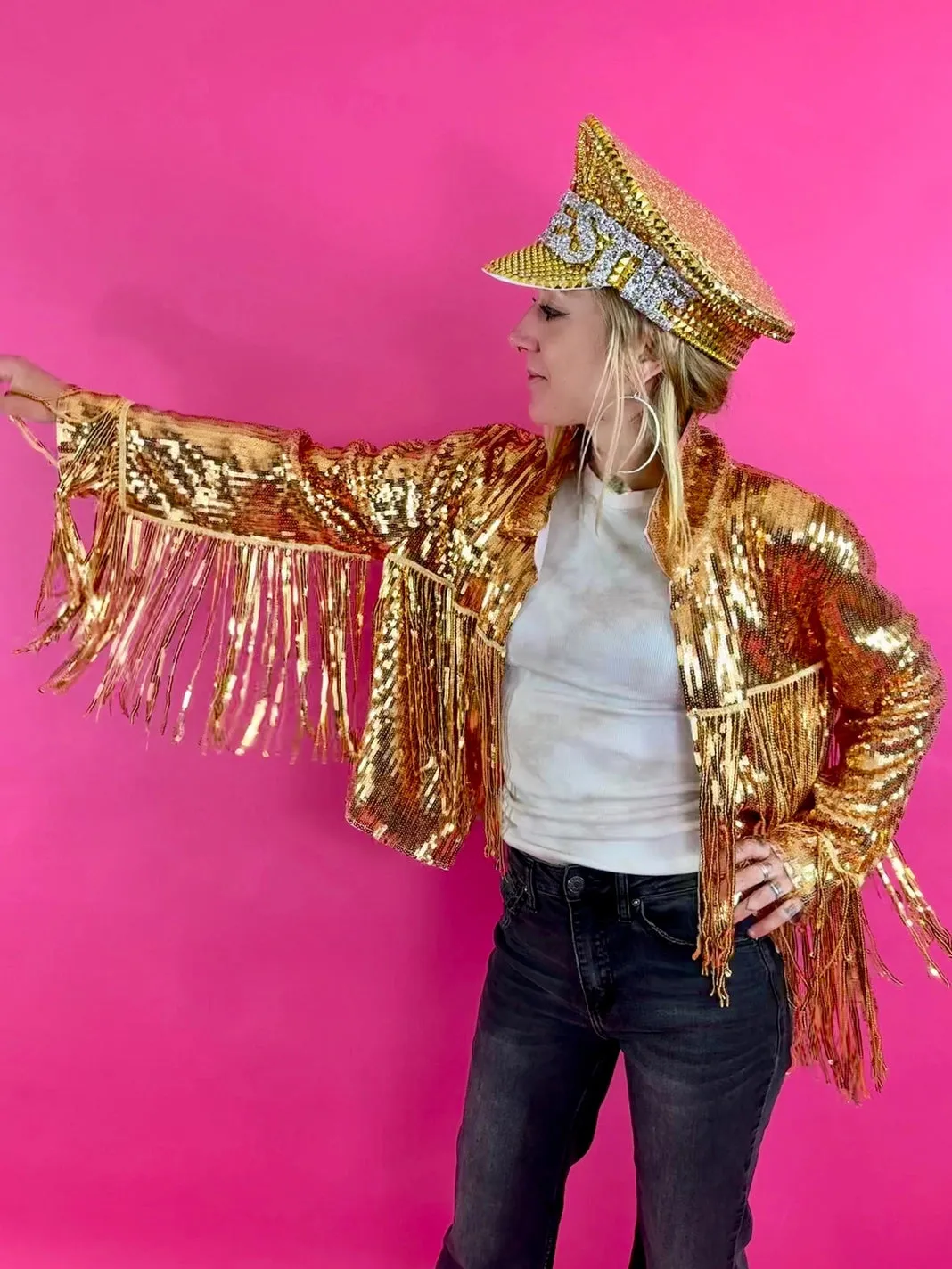 Gold Disco Jacket