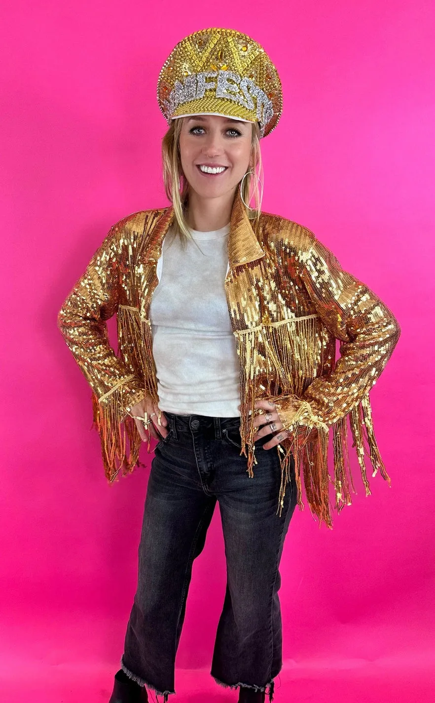 Gold Disco Jacket