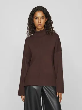 Harper Rollneck Jumper (Coffee Bean)