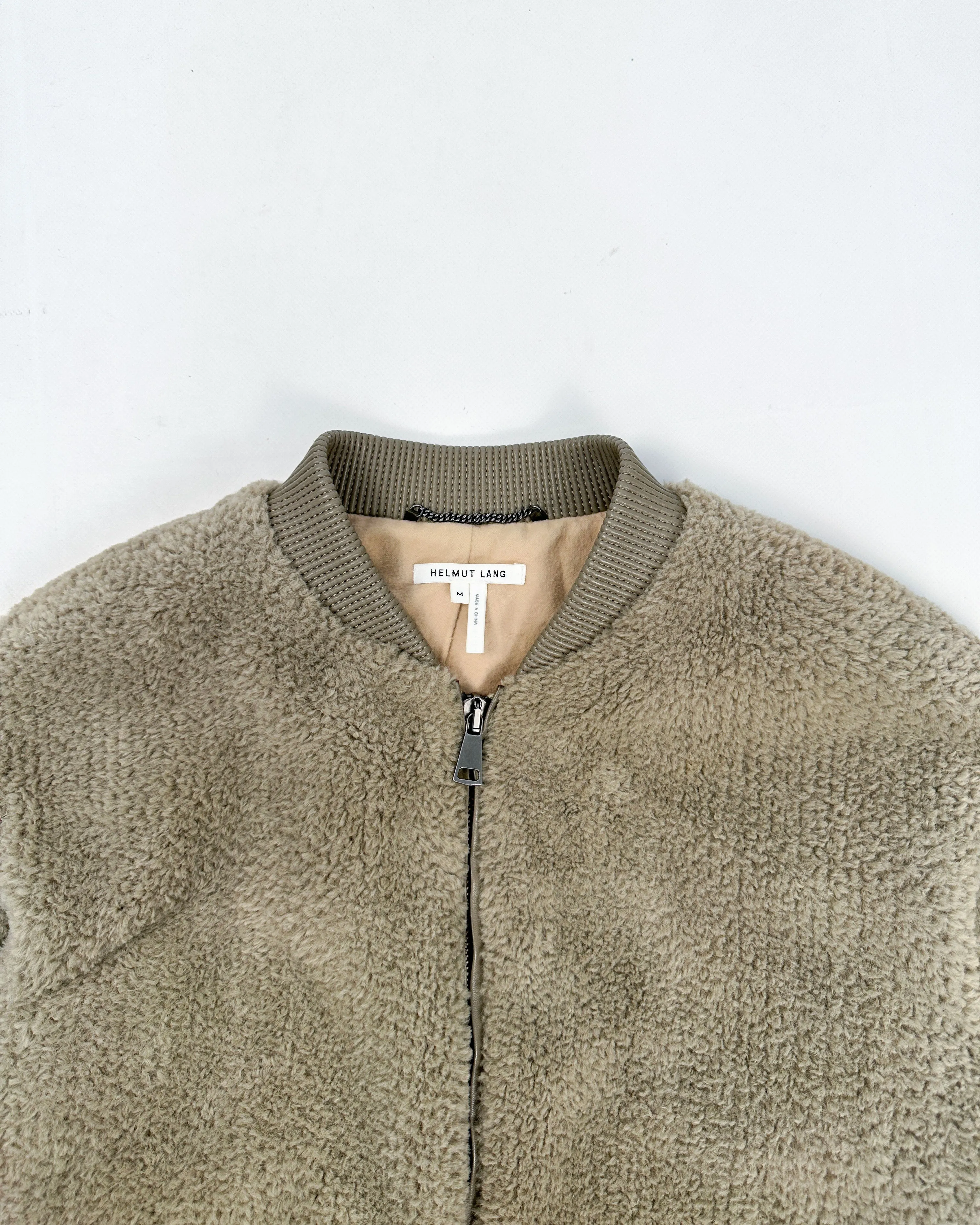 Helmut Lang Nomad Sherpa Bomber Jacket 2016