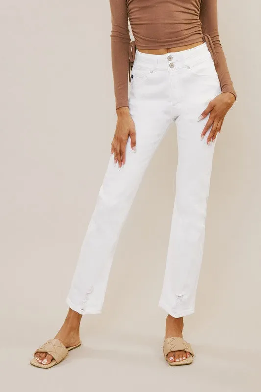 High Rise Slim Straight