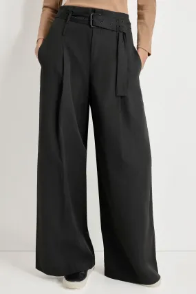 HIGH WAIST PLEATED TROUSER