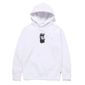 HUF X Street Fighter Arcade Pull Over Hoodie - White