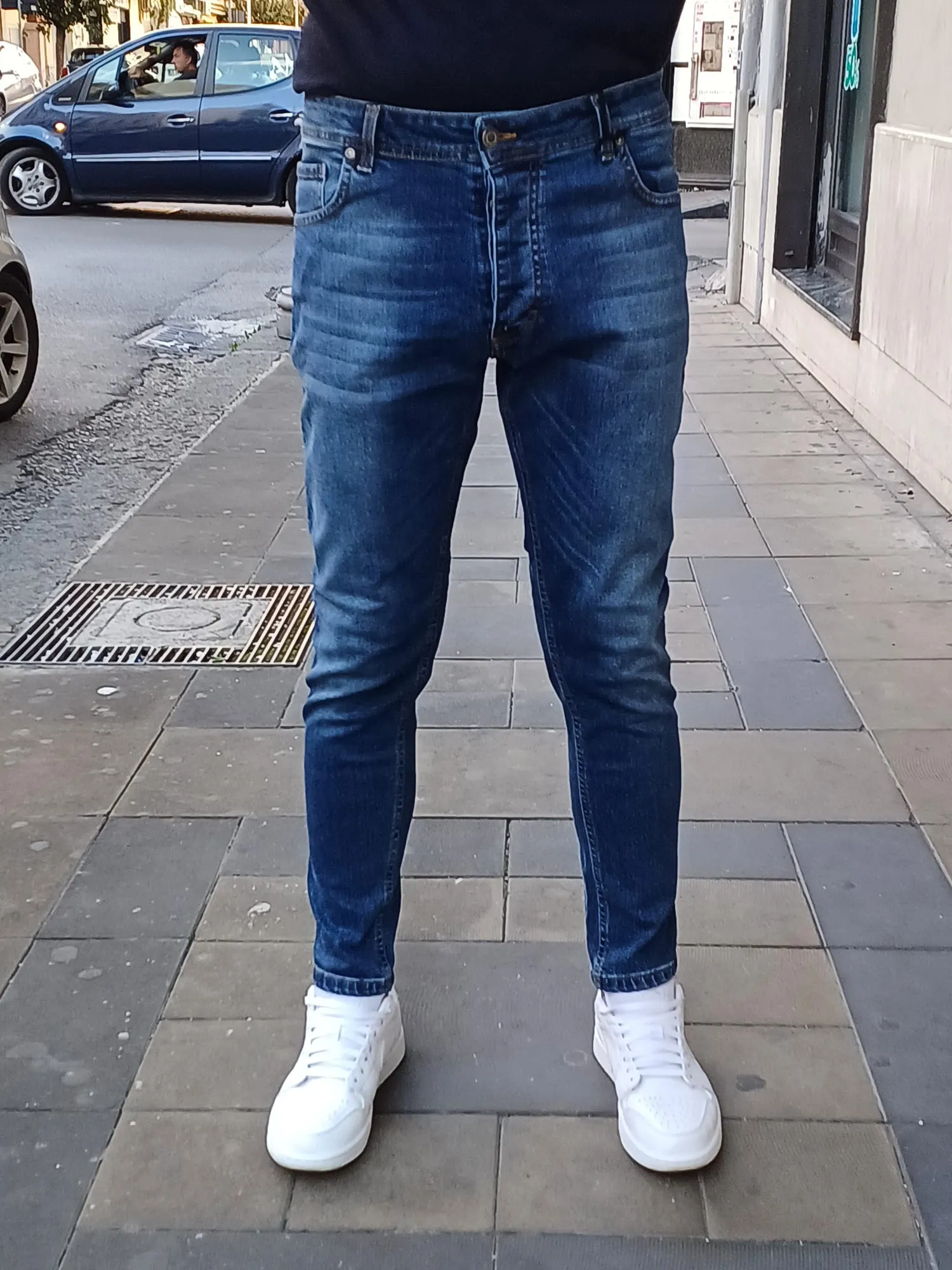 JEANS DENIM LUNGHEZZA CAVIGLIA TELAMIRA