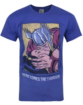 Junk Food Thor Here Comes The Thunder Men's T-Shirt