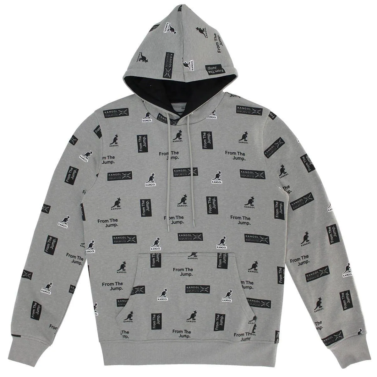 Kangol Logo P All Over Print Pullover Hoodie