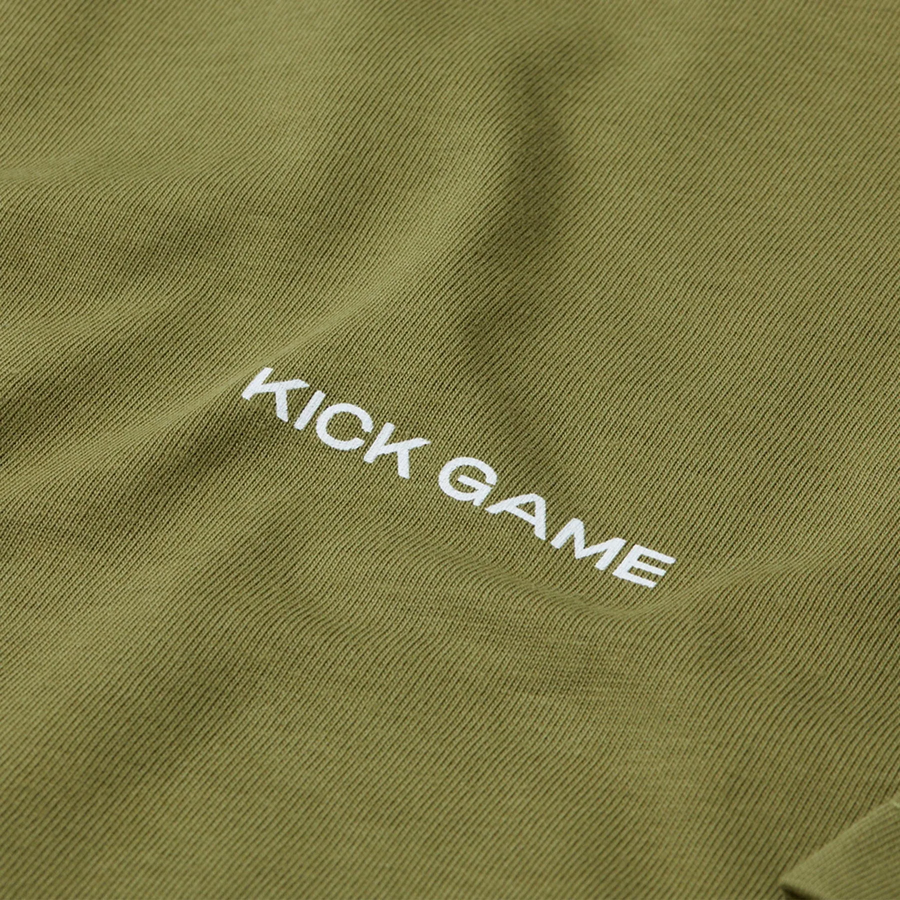 Kick Game Logo T-Shirt 'Martini Olive'