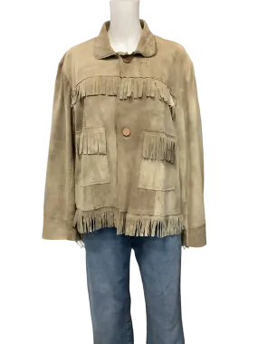 Magnolia Pearl Jacket Leather Fringed w/Tags Size: O/S