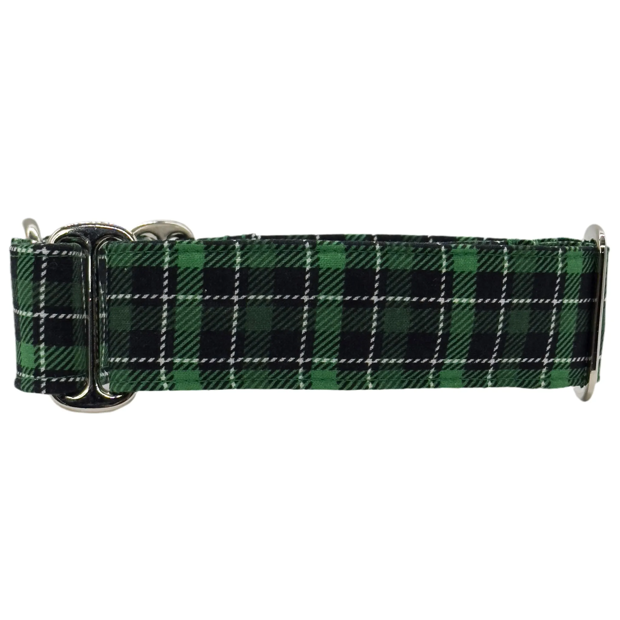 Martingale Collar - Emerald Enchantment Plaid