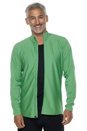 Men's Menorca Long Sleeve Water Jacket  |  Palm Green