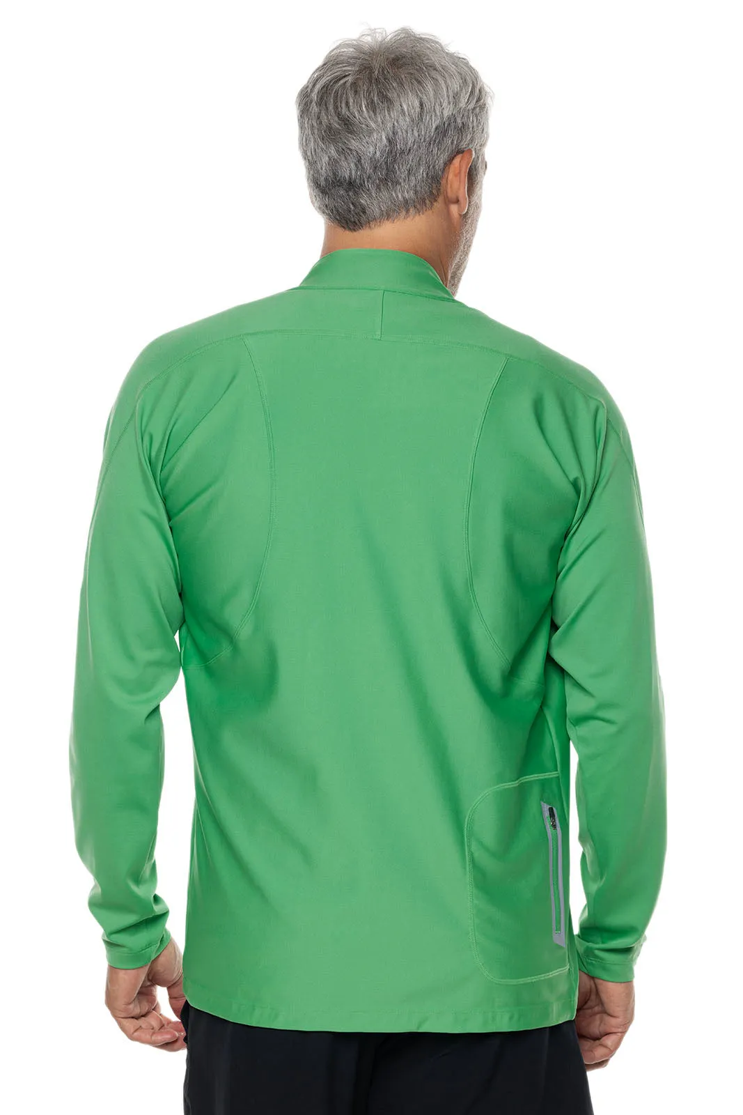 Men's Menorca Long Sleeve Water Jacket  |  Palm Green